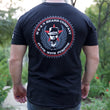 Load image into Gallery viewer, MEAN BEARD STAND WITH PURPOSE MEN'S T-SHIRT