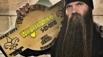 MEAN BEARD puts away two 1st place belts at WhiskerMania 3